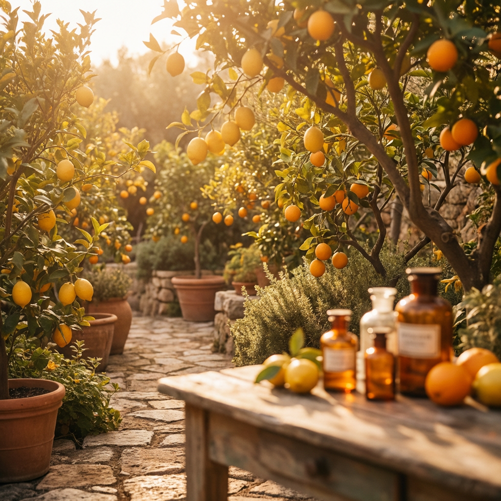 Mediterranean citrus and vitamins